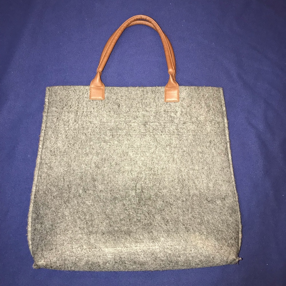 Grey Tote Bag